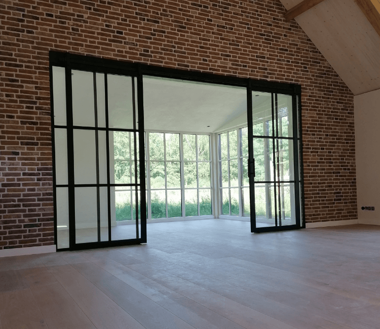 Dubbele deur met zijlicht